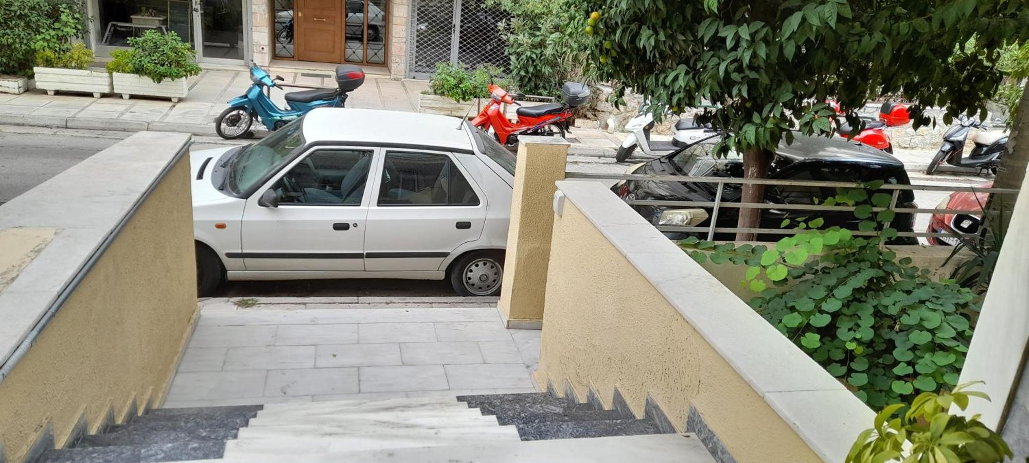 With A Balcony In Athens