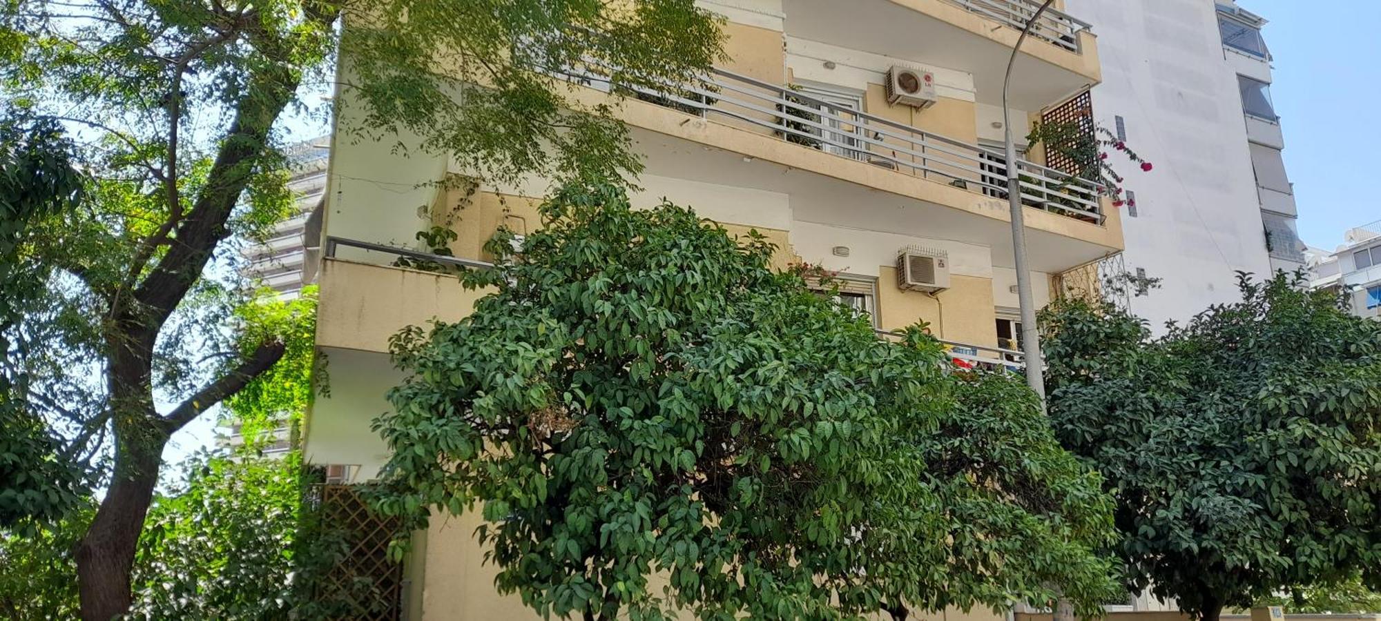 With A Balcony In